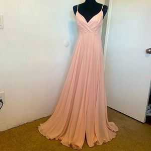 Gorgeous Peach Dress NWOT